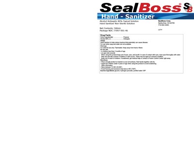 946 mL Label (Hand Sanitizer Label946)